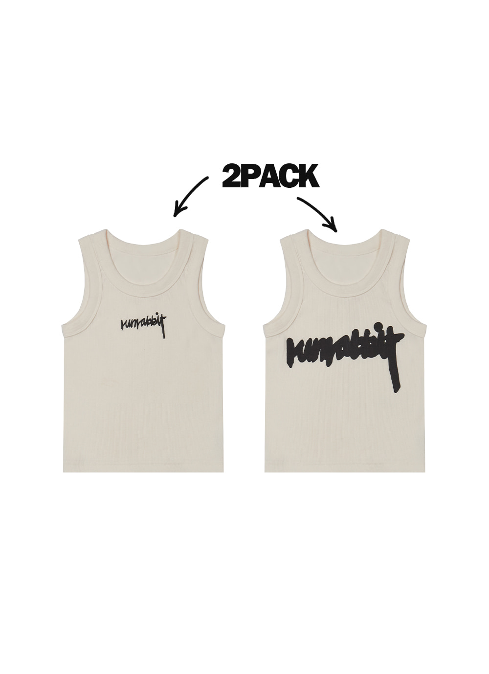 Cloudy Tank Top 2Pack